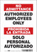 Safety Sign 10 inx7 in Vinyl