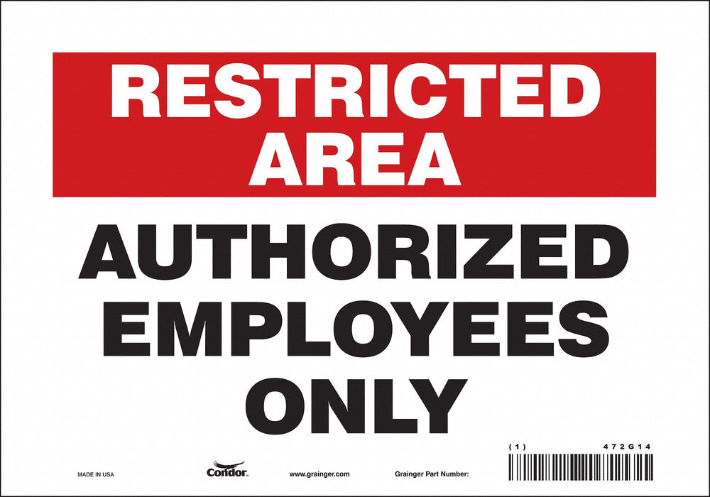 J7024 Safety Sign 7 inx10 in Vinyl