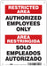Safety Sign 10 inx7 in Aluminum