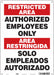 Safety Sign 14 inx10 in Polyethylene