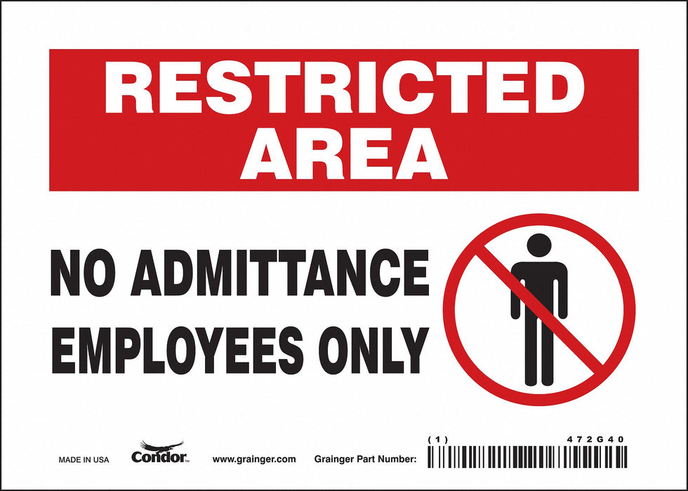 J7026 Safety Sign 5 inx7 in Vinyl