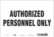 Safety Sign 7 inx10 in Vinyl