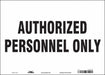 Safety Sign 10 in x 14 in Vinyl