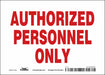J7005 Safety Sign 5 inx7 in Vinyl