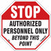 K1796 Safety Sign 24 in x 24 in Aluminum