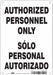 Safety Sign 10 inx7 in Polyethylene