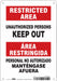 Safety Sign 10 inx7 in Polyethylene
