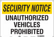 Safety Sign 14 in x 20 in Aluminum