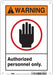 Safety Sign 10 inx7 in Aluminum