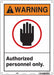 Safety Sign 14 inx10 in Polyethylene