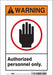 Safety Sign 10 in x 7 in Vinyl