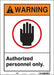 Safety Sign 14 in x 10 in Vinyl