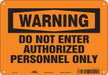 Safety Sign 7 in x 10 in Aluminum