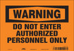 Safety Sign 7 in x 10 in Vinyl