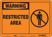 Safety Sign 10 in x 14 in Aluminum