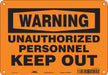 Safety Sign 7 in x 10 in Aluminum