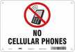 Safety Sign 7 in x 10 in Aluminum