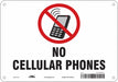 Safety Sign 7 in x 10 in Polyethylene