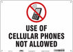 Safety Sign 10 in x 14 in Aluminum
