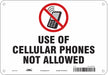 Safety Sign 7 in x 10 in Polyethylene