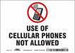 Safety Sign 5 in x 7 in Vinyl