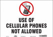 Safety Sign 10 in x 14 in Vinyl