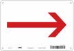 Safety Sign 7 in x 10 in Aluminum