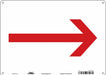 Safety Sign 10 in x 14 in Polyethylene