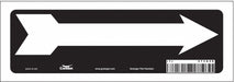 Safety Sign 3 1/2 in x 10 in Vinyl