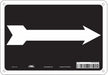 Safety Sign 7 in x 10 in Aluminum