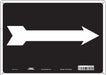 Safety Sign 10 in x 14 in Polyethylene