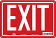 Safety Sign 8 in x 12 in Polyethylene