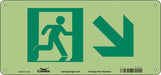 Safety Sign 5 in x 14 in Aluminum