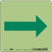 Safety Sign 6 in x 6 in Polyethylene