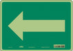 Safety Sign 10 in x 14 in Polyethylene