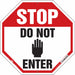 Safety Sign 24 inx24 in Polyethylene