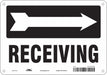 Safety Sign 7 in x 10 in Aluminum