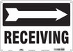Safety Sign 10 inx14 in Aluminum