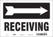 Safety Sign 7 in x 10 in Vinyl