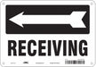 Safety Sign 7 inx10 in Polyethylene