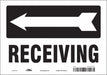 Safety Sign 7 in x 10 in Vinyl