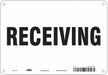 Safety Sign 7 in x 10 in Polyethylene
