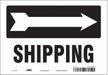 Safety Sign 7 inx10 in Vinyl