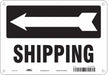 Safety Sign 7 in x 10 in Aluminum