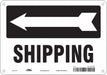 Safety Sign 7 in x 10 in Polyethylene