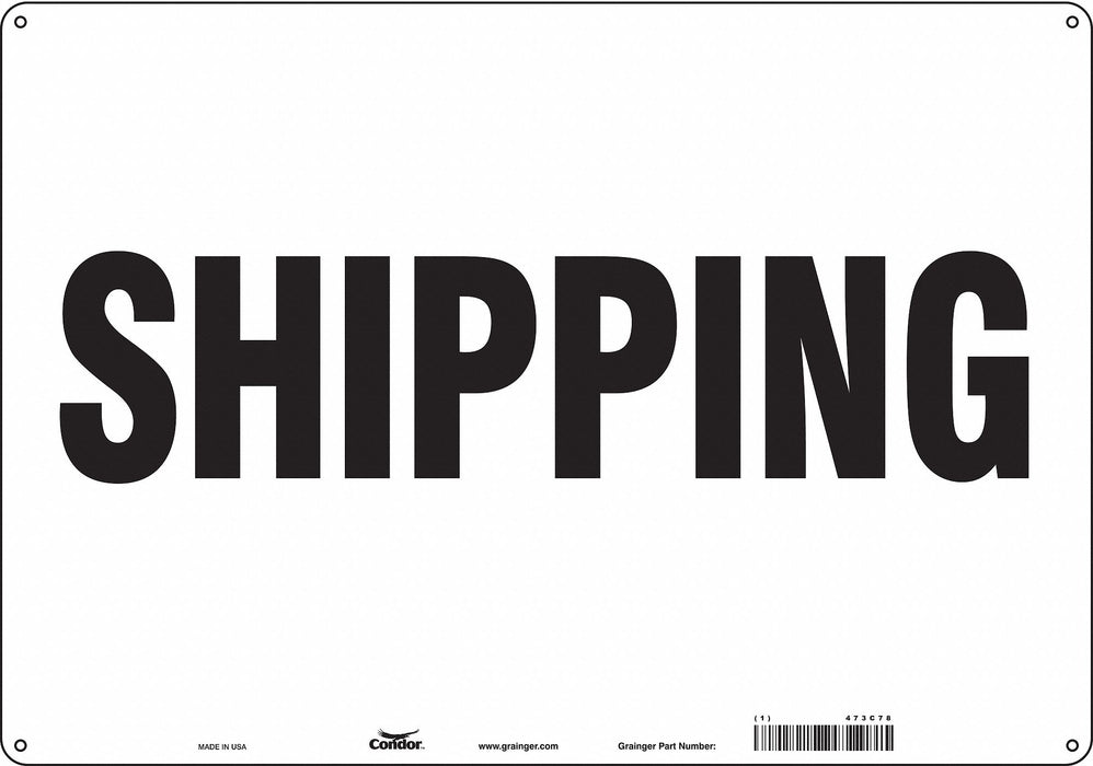 Safety Sign 14 inx20 in Aluminum