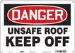 Safety Sign 10 in x 14 in Aluminum