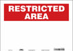 Safety Sign 10 in x 14 in Vinyl