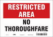 Safety Sign 7 in x 10 in Vinyl