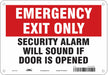 Safety Sign 7 in x 10 in Polyethylene
